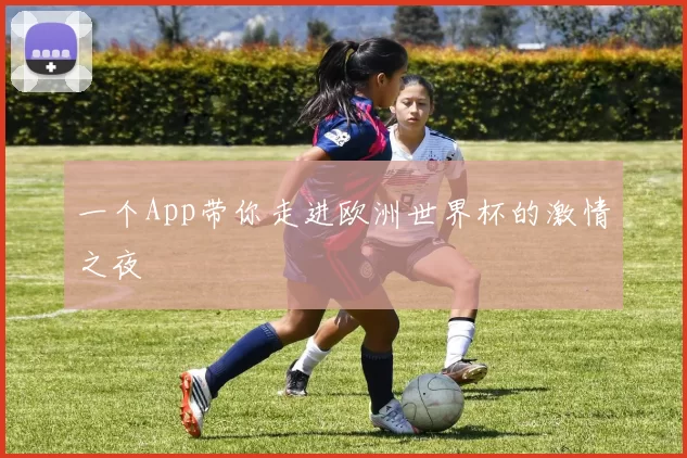 一个App带你走进欧洲世界杯的激情之夜