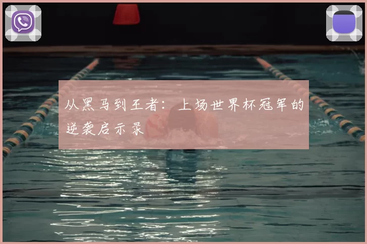 从黑马到王者:上场世界杯冠军的逆袭启示录