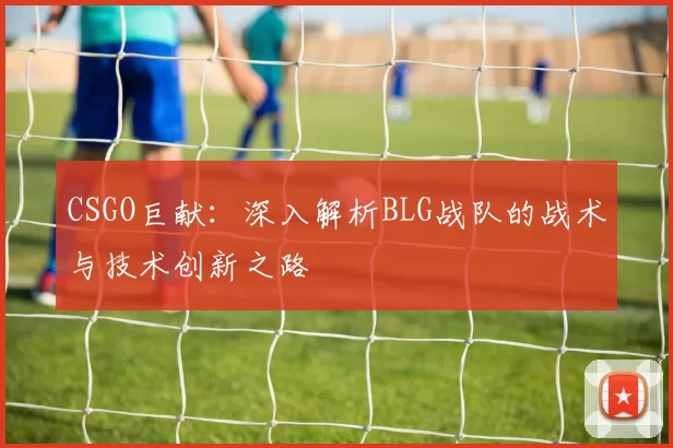 CSGO巨献:深入解析BLG战队的战术与技术创新之路