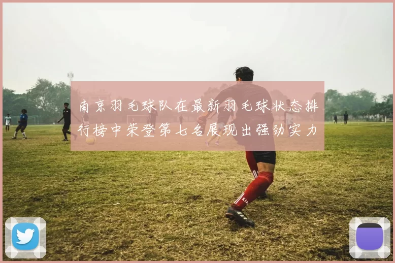 南京羽毛球队在最新羽毛球状态排行榜中荣登第七名展现出强劲实力与潜力